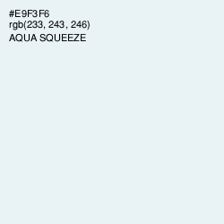 #E9F3F6 - Aqua Squeeze Color Image